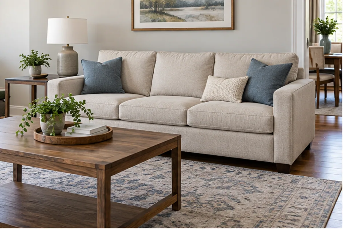 Sofa and home living selection